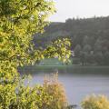 Tyršova osada - pohled na rybník Olšovec